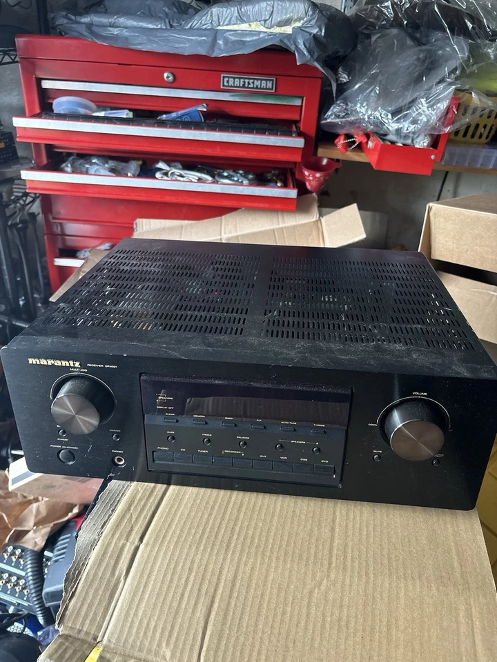 RECEPTOR ESTÉREO MARANTZ SR 4021, sin control remoto, probado y funciona muy bien, casi como nuevo Foto 4 de 4