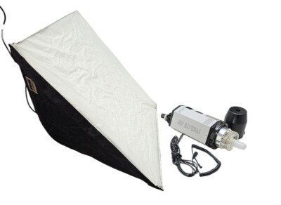 Bowens Prolite 82 Foto-Studioblitze Strob Light Vintage With Bowens Umbrella 