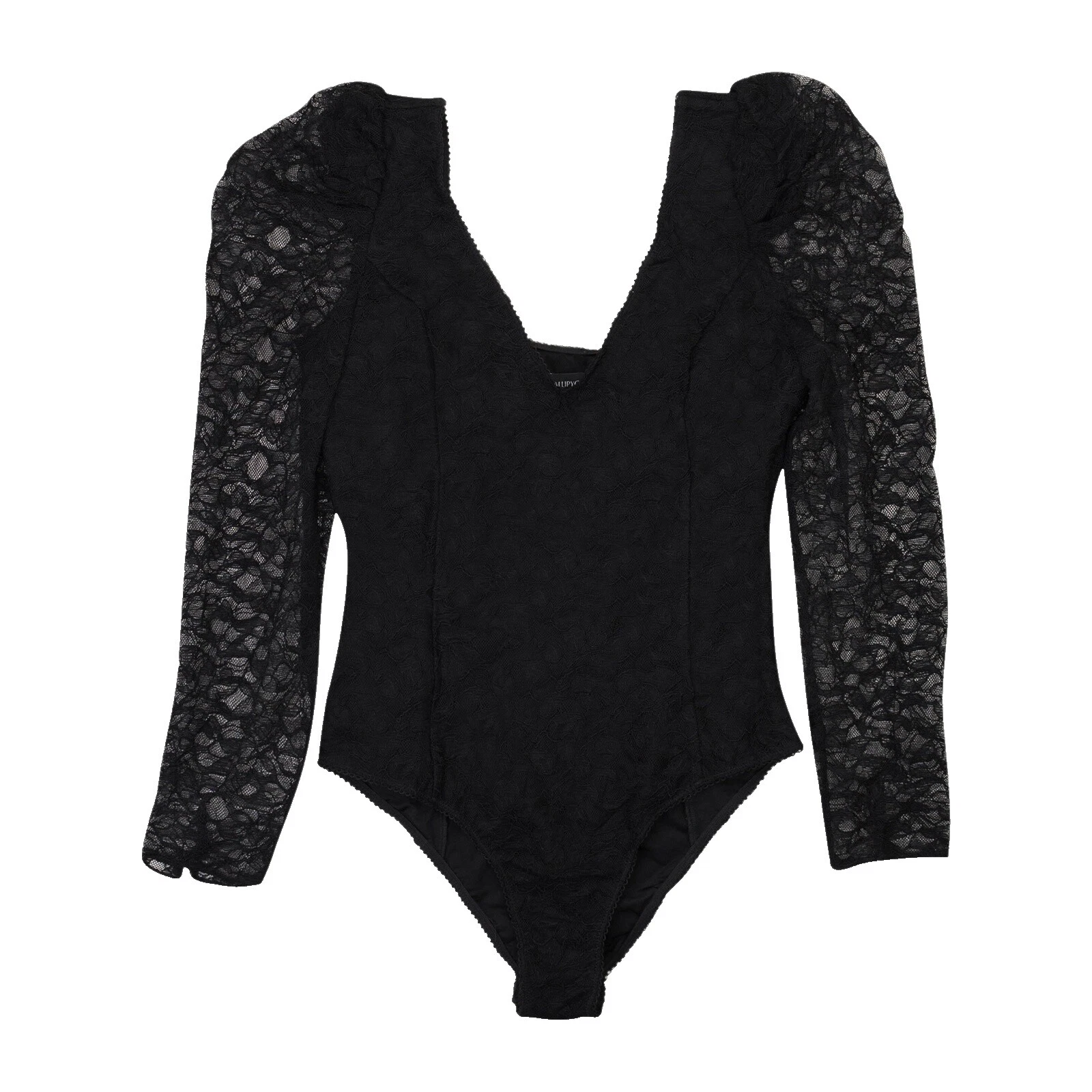 Black Solid Bodysuits for Women