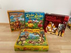 Stone Age Junior, Zicke Zacke, Spiegel Spukschloss, Schleck und weg, Paket