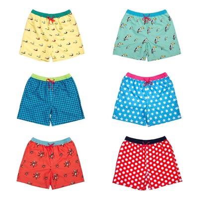 UNABUX Badeshorts Badehose Strandshorts Boardshorts witzige Designs FARBWAHL