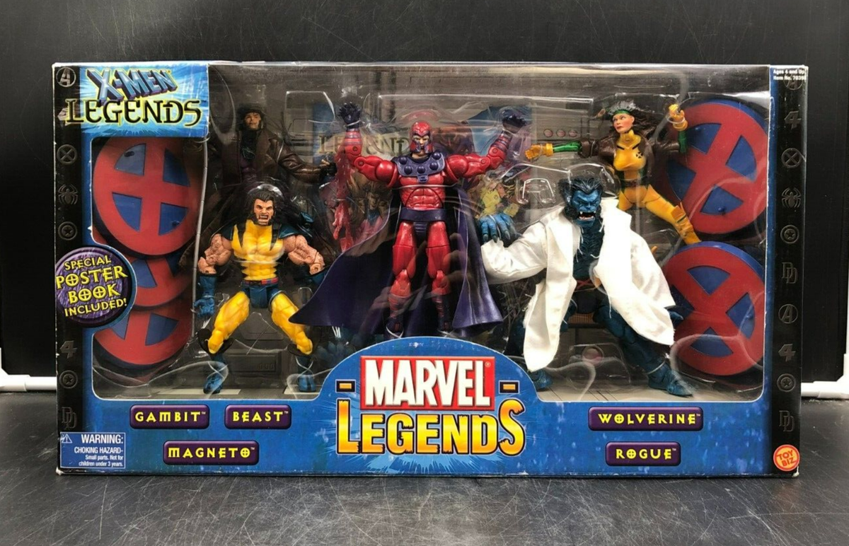 未開封 トイビズ toybiz Marvel フィギュア5体セット アポカリプス トイビズ マーベルズ グレイテスト スーパーヒーローズ アクション
