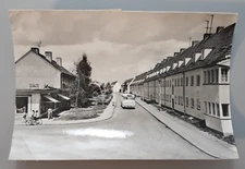 Vintage Postcard Sommerda Germany Ebertstrabe Ebert Street RPPC Real Photo