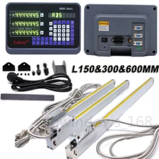 150+300+600mm Linear Scale 3Axis Digital Readout DRO Display full Kit, US STOCK