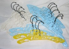 15 Vintage 1960s Circus  Lamb Baby Clothes Hangers