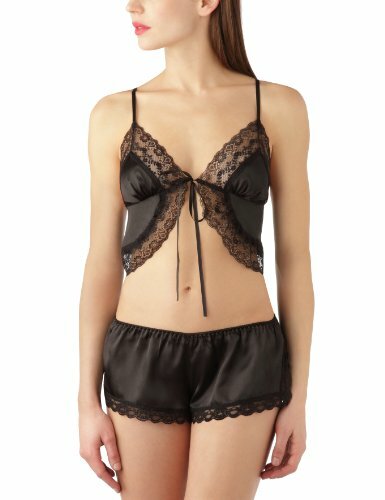 Satin and Lace Sexy Bra and Tap Pants Set by Baci Lingerie M/L
