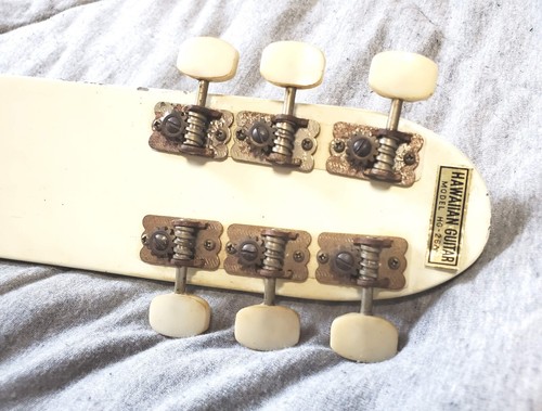 GUYATONE HG-26A vintage slide guitar - lap steel - antique Hawaii 1960s 6-string - Picture 7 of 15