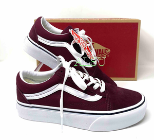 vans platform red