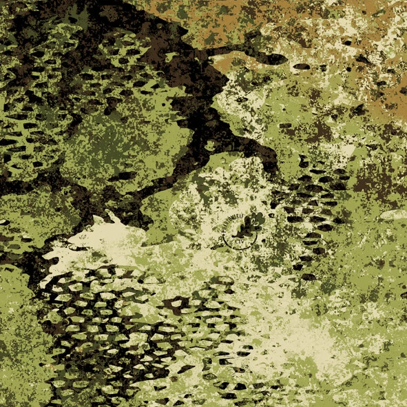 Phantomleaf® Nyco Ripstop WASP II Tarnstoff, Camouflage, Tarndruck, Flecktarn, - Bild 3 von 4