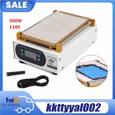 LCD Screen Separator Machine Phone Heating Plate Glass Removal Repair Device New