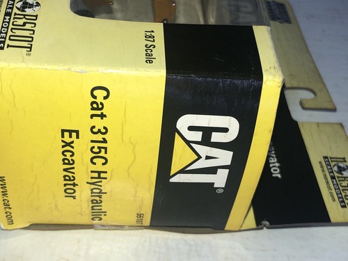 CAT 315C Hydraulic Excavator Die Cast Model Toy 1:87 Scale - Picture 3 of 8
