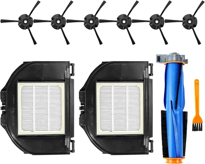 LUXRILIX Replacement Parts Set Compatible with Shark Matrix Robot Vacuum RV2310 RV2310AE