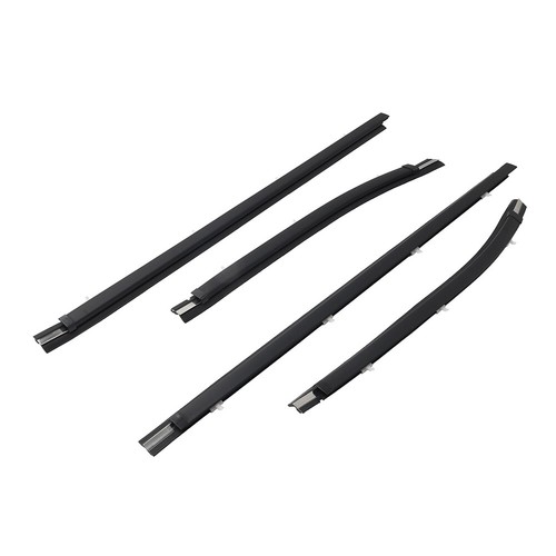4PCS Door Belt Molding Weatherstrip For Toyota Tacoma Double Cab 1995-2004 - Foto 8 di 14