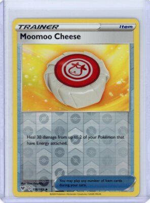 ▪️ momomo　▪️ Moomoo Cheese 156/185 Reverse Holo - 2020 SWSH: Vivid Voltage