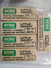 RCBS Little Dandy Pistol Powder Measure Rotor *Your Choice*