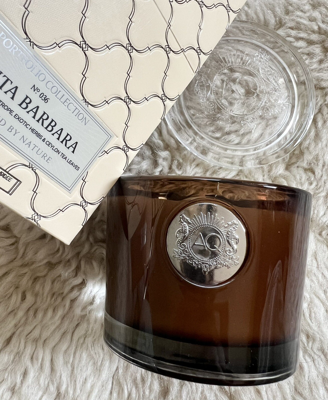 AQUIESSE PORTFOLIO COLLECTION SANTA BARBARA N.036 SCENTED SOY CANDLE 5 OZ eBay