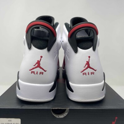 Air Jordan 6 Retro Carmine 2014 384664 160 White/Carmine-Black