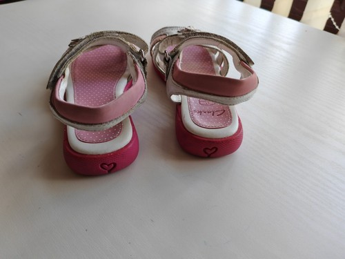 Clarks girls sandals 11F Excellent condition - Picture 4 of 5