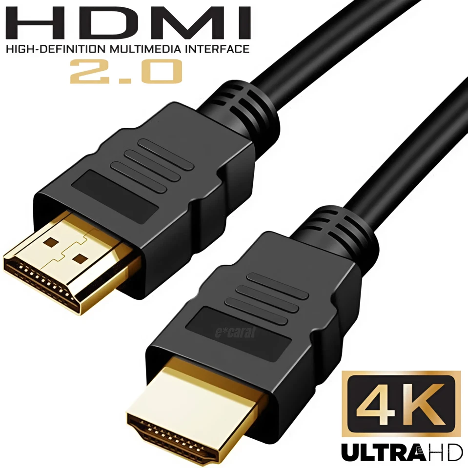 HIGH SPEED HDMI 2.0 KABEL 2K 4K für BLURAY DVD PS 3 4 5 HDTV XBOX LCD LAPTOP PC