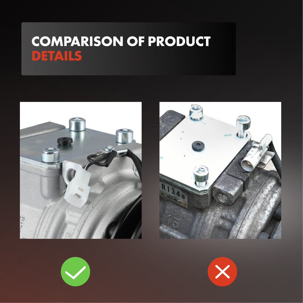 Ac Air Compressor A-Premium AC Compressor Clutch Kit - Fits 1995