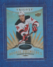 2014-15 Upper Deck Trilogy Hockey Rookie Premieres # 119 Damon Severson 038 /799