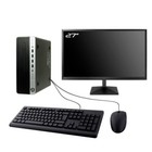 PC HP Prodesk 600 G3 SFF Bildschirm 27 " Intel I7-6700 RAM 32Go SSD 480Go W11