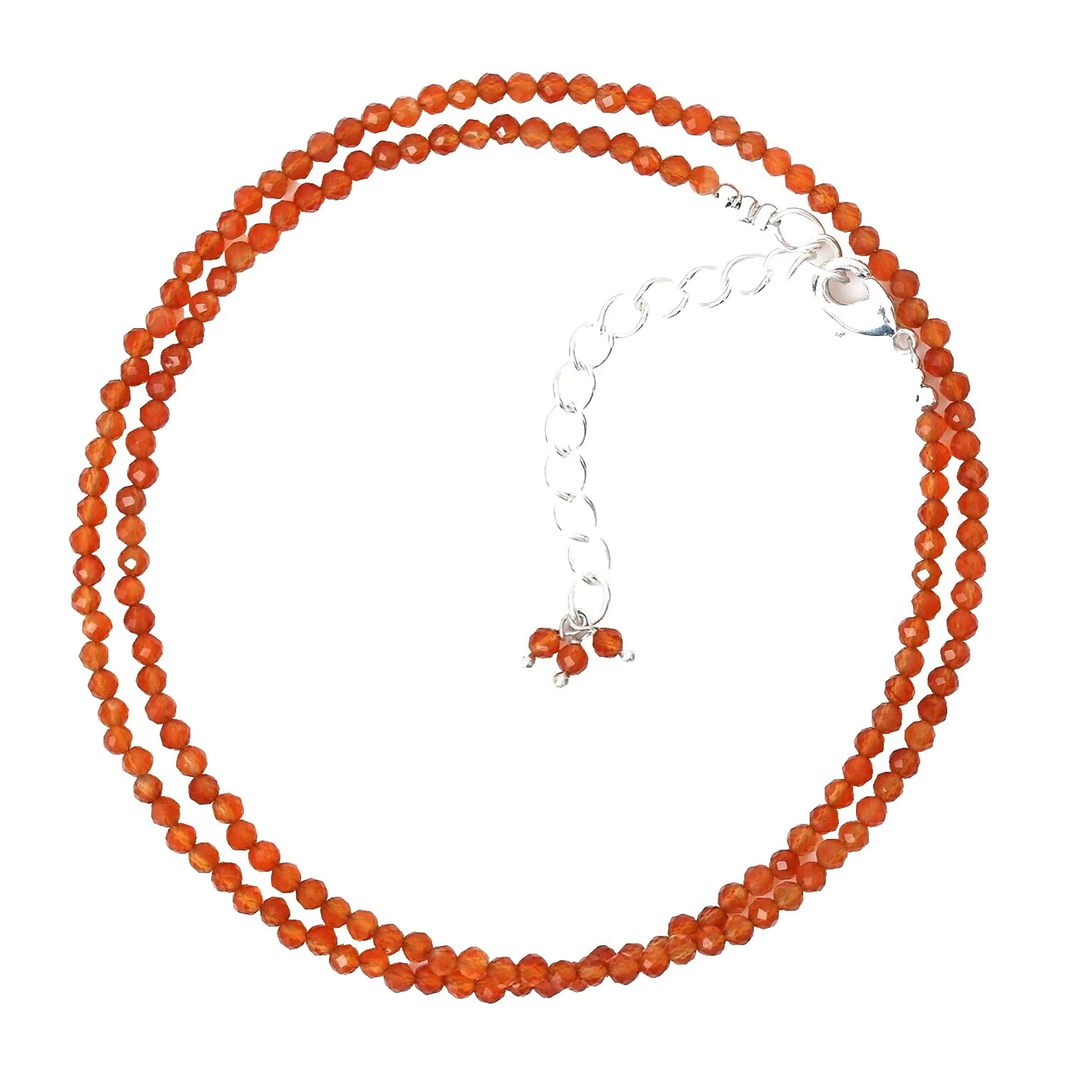 Collares y colgantes De moda Marrón Cornalina