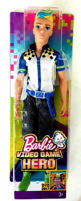 Barbie Video Game Hero Puppe Junge Mattel DTW09 NEU