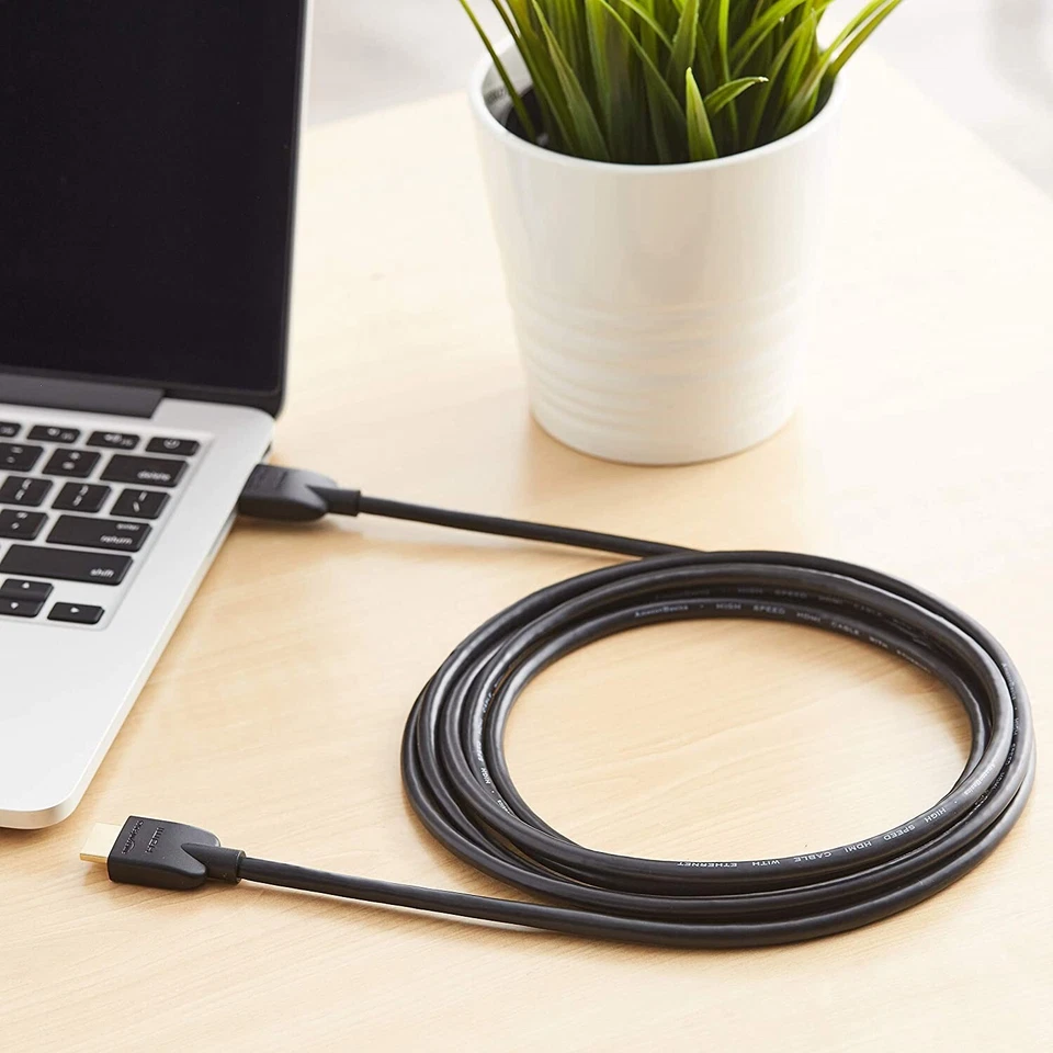 10M HDMI CABLE PREMIUM 4K 2.0 HIGH SPEED LEAD 2160P 3D HDTV ULTRA UHD 10 METRE - Image 3 of 4