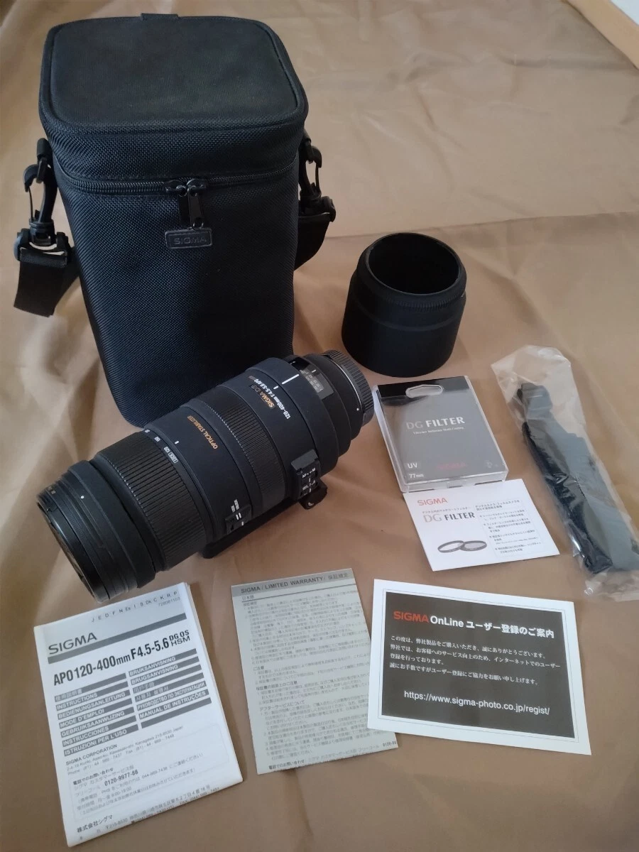 Sigma APO 120-400mm F4.5-5.6 DG OS HSM for Canon working