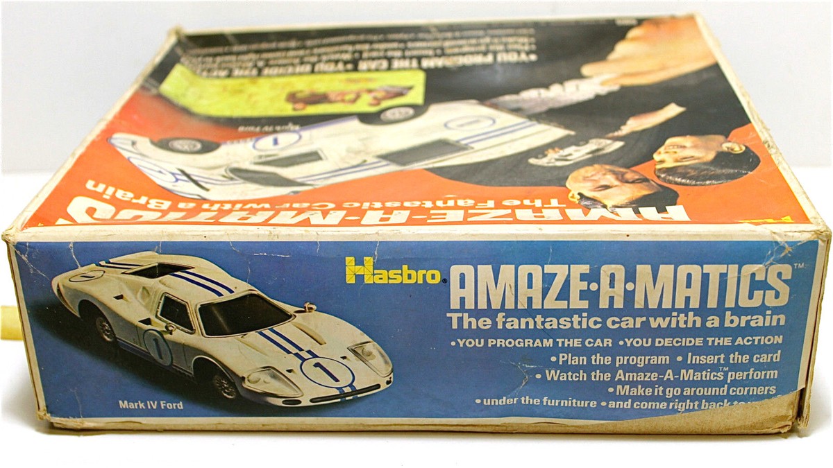Hasbro 1969 Amaze-A-Matics Mark IV Ford #5865 Vintage Program Card