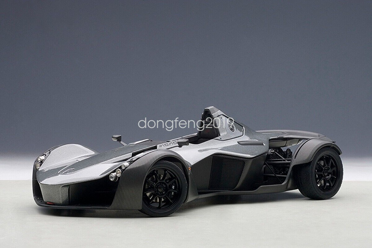 AUTOart 1/18 Scale BAC Mono Grey Diecast Car Model Collection CAR
