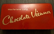 MacFarlane Lang & Co.  Chocolate Vienna Biscuit Tin, 1970's