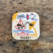 2008 SEASON Beach Badge / Tag  VENTNOR MARGATE NEW JERSEY