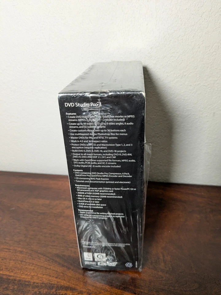 Software Apple DVD Studio Pro 3 M9498Z/A © 2003 Brand New - Image 4 of 4