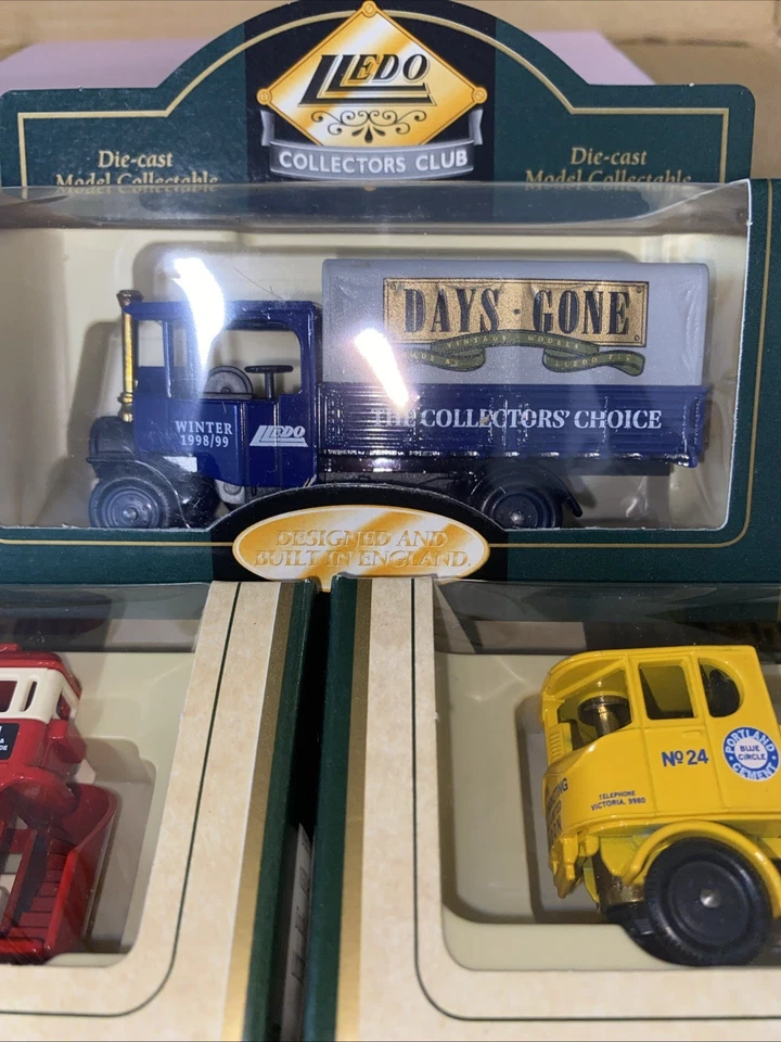 Lledo Collectors Set Of 5 Inc Rare Collectors Club Forensic Steam Wagon - Image 2 of 4