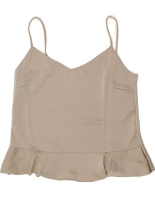 CONBIPEL Womens Cami Top UK 12 Medium Grey AK03