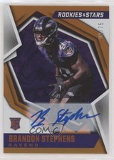 2021 Panini Rookies & Stars Orange Signatures 6/75 Brandon Stephens Auto 0wp8