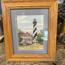 St. Augustine Lighthouse Maritime Watercolors byDonna Elias