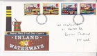 GB 1993 Inland Waterways FDC Birmingham cancel written + insert VGC