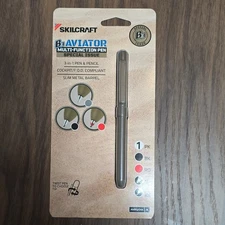 B3 AVIATOR Multi-function Pen w/Stylus  Medium Point 3-in-1 Black/Red Ink/Pencil