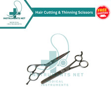 Professional Hair Cutting  Thinning Scissors Barber Shears Hairdressing Set