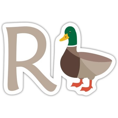Rente Ente Ruhestand Pension Rentner Geschenk Aufkleber Sticker, max. 10 x 10 cm
