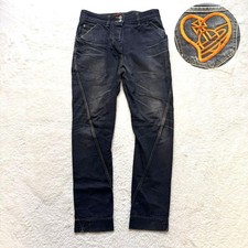 Vivienne Westwood Orb Embroidery 3D Cutting Denim Pants M