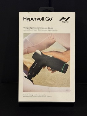 Hyperice Hypervolt Go Compact Massage Gun NEW Sealed W/ Minor Box Damage