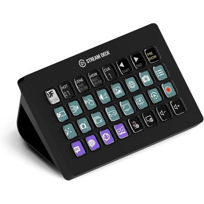 Stream Deck XL   Advanced Studio Controller, 32 Macro Keys, Trigger Actions in