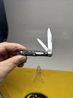 vintage Case knife 1940-1964 small Coke Bottle 25 1/2 Rough Black Super Nice