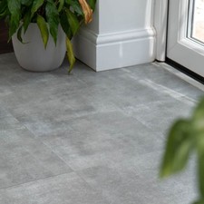 d-c-fix Solid Concrete 30.48cm x 30.48cm Self-adhesive Vinyl Floor Tiles