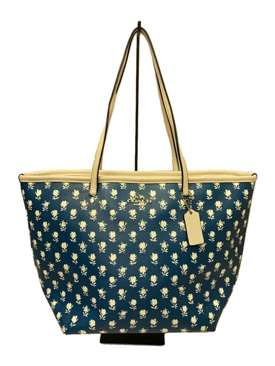 COACH Tote Bag -- BLU Floral