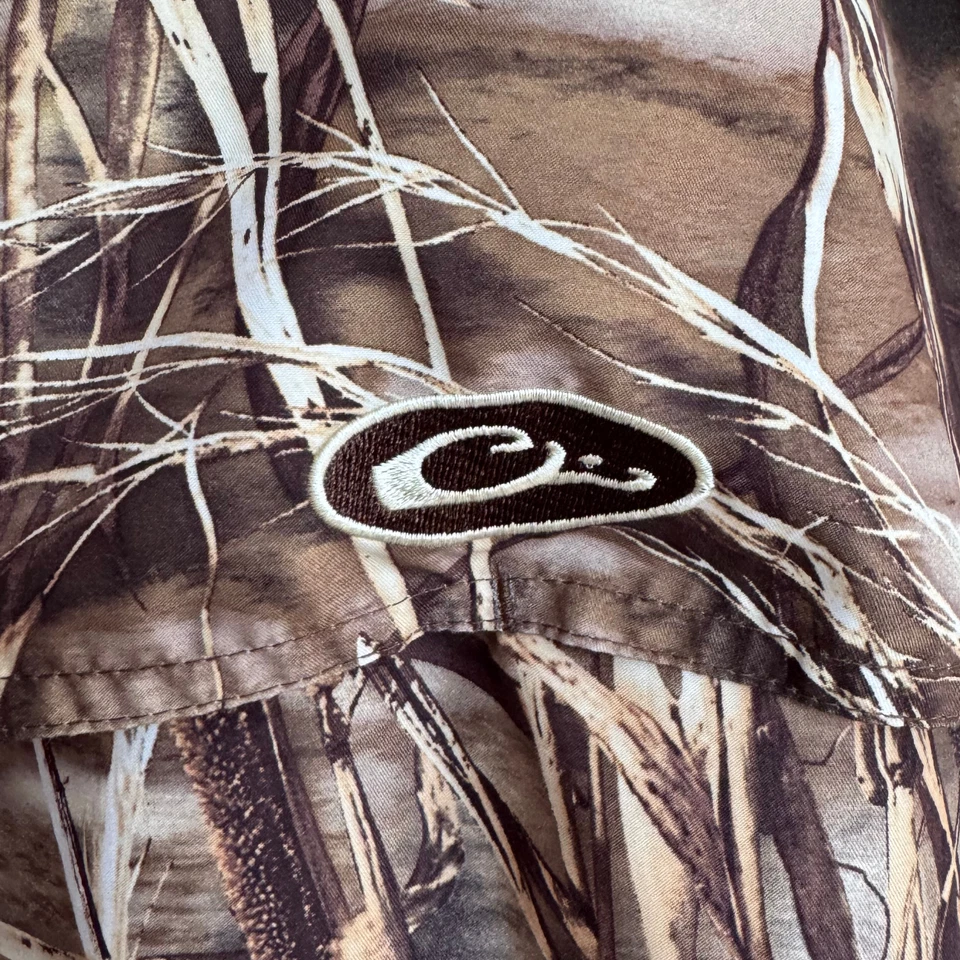 Drake Waterfowl Systems Camo Performance Shirt M Realtree Vented - Image 4 of 4